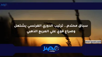 سباق محتدم.. ترتيب الدوري الفرنسي يشتعل وصراع قوي على المربع الذهبي